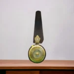 asia gold ceiling fan black color