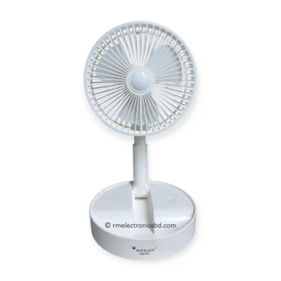 joykaly yg-737 mini rechargeable fan off-white color