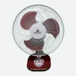 Kennede KN-2912 Rechargeable Fan 12-inch, AC/DC support, solar charging, 90° rotation, and up-down adjustment.
