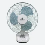 Kennede KN-2912 Rechargeable Fan 12-inch, AC/DC support, solar charging, 90° rotation, and up-down adjustment.