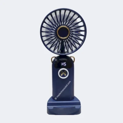 Rechargeable Handheld Fan Y05 – Portable, Multi-Use, with Digital Display and Fragrance Feature