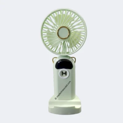 Rechargeable Handheld Fan Y05 – Portable, Multi-Use, with Digital Display and Fragrance Feature