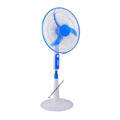 Click 18-Inch Pedestal Stand Fan with Adjustable Height and Oscillation – Powerful Cooling Fan for Home or Office
