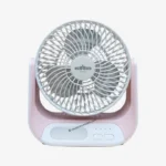 OneStar OS 2904 Rechargeable Mini Fan with 2400mAh Double Battery – Pink, Mint-Green, and Sky-Blue