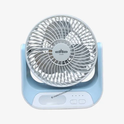 OneStar OS 2904 Rechargeable Mini Fan with 2400mAh Double Battery – Pink, Mint-Green, and Sky-Blue