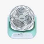 OneStar OS 2904 Rechargeable Mini Fan with 2400mAh Double Battery – Pink, Mint-Green, and Sky-Blue