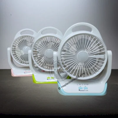 Joykaly YG 729 Rechargeable USB Fan 6 Inch – Lemon, Pink, Light Cyan