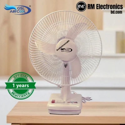 GSL Aircool Table Fan 16 inch bbsg color