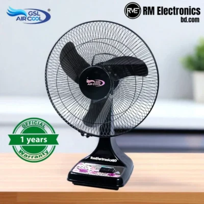 GSL Aircool Table Fan 16 inch Aluminium Blade - GF-163ALT