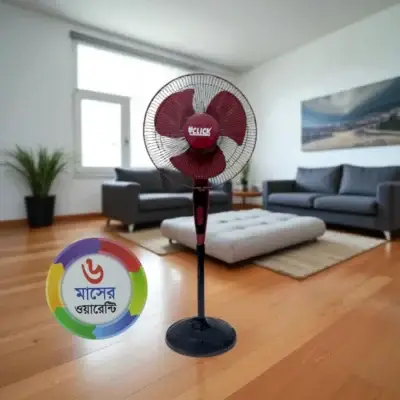 Click high speed stand fan