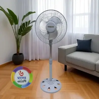 vision half stand fan high speed 12 inch