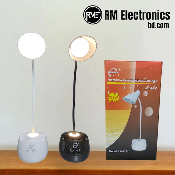 Sunmoon SM 7707 Rechargeable Table Lamp Sunmoon SM 7707 Rechargeable Table Lamp